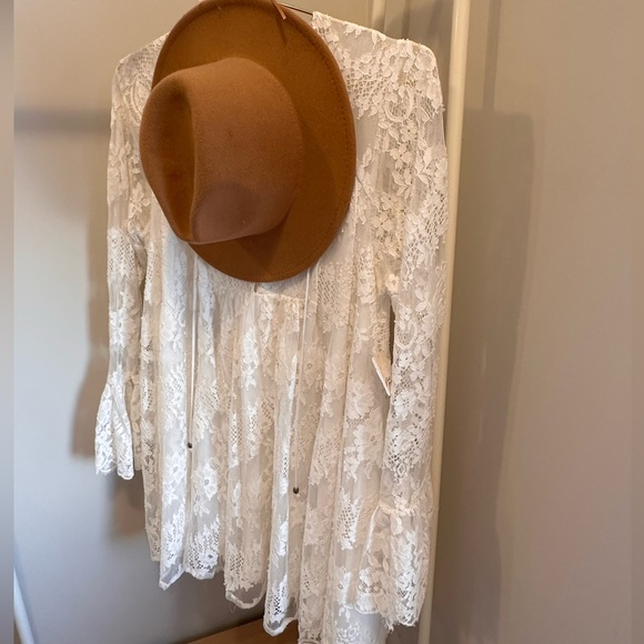 Free People Aurelia Lace Dress NWT size M / fits well for sizes S and M - Picture 1 of 6